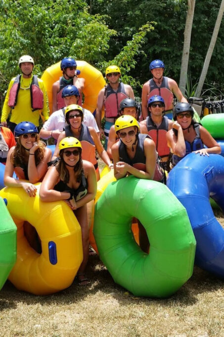 Montego Bay: Green Grotto Cave+Horseback Riding+River Tubing - Jungle River Tubing Experience