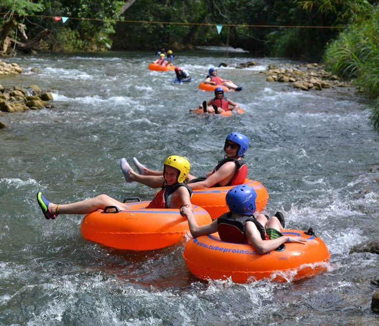 Montego Bay: Jungle River Tubing and Bamboo Beach Club Trip - Key Points