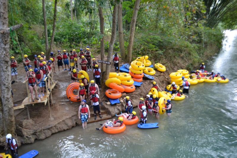 Montego Bay: Jungle River Tubing and Bamboo Beach Club Trip - Experience Highlights