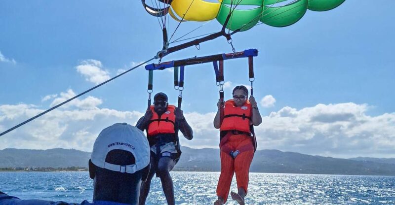 Montego Bay: Parasailing and Jet Ski Combo With Pickup - Itinerary and Transportation