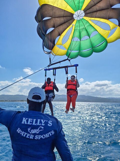 Montego Bay: Parasailing and Jet Ski Combo With Pickup - Parasailing Experience