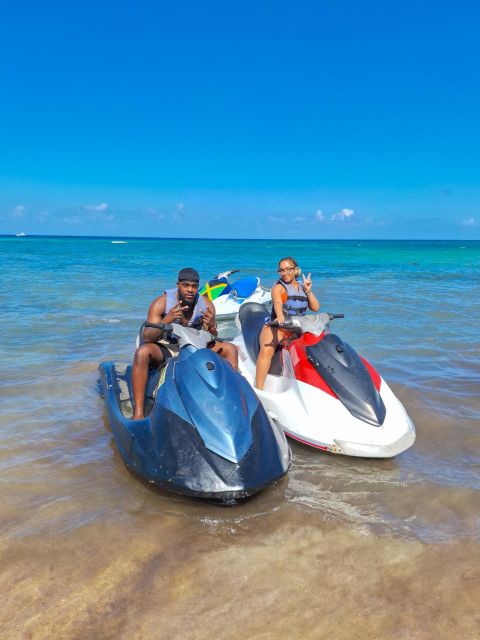 Montego Bay: Parasailing and Jet Ski Combo With Pickup - Pickup and Dropoff