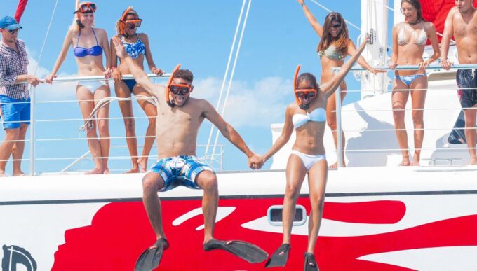 Montego Bay: Reggae Family Catamaran Cruise With Snorkeling - Relax With Tropical Delights