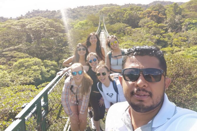 Monteverde Cloud Forest Hike and Hanging Bridges Tour From Guanacaste - Hanging Bridges Canopy Walk