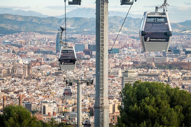 Montjuïc Cable Car Entry Voucher With Audio Tour on Your Phone - Accessibility and Group Size