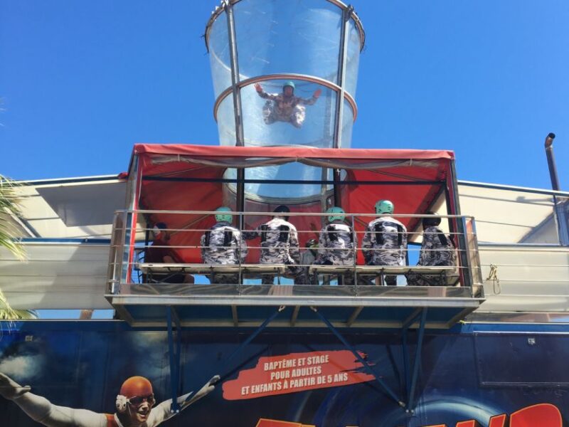 Montpellier: Free Fall Simulation for an Adult: 2 Flights - Inclusions in the Package