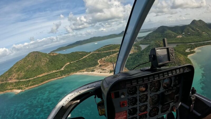 Montserrat Volcano Helicopter Tour - Inclusions