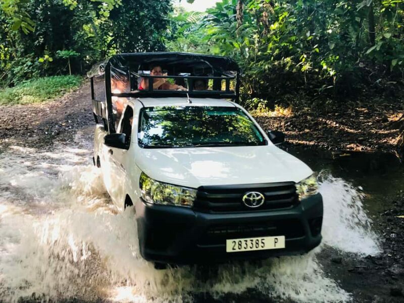 Moorea:4X4 safari excursion between land and sea with lunch - Authentic Cultural Experiences