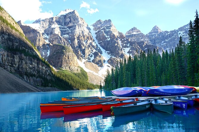 Moraine Lake & Lake Louise Sunrise | Award-Winning Premium Tour - Witnessing the Sunrise