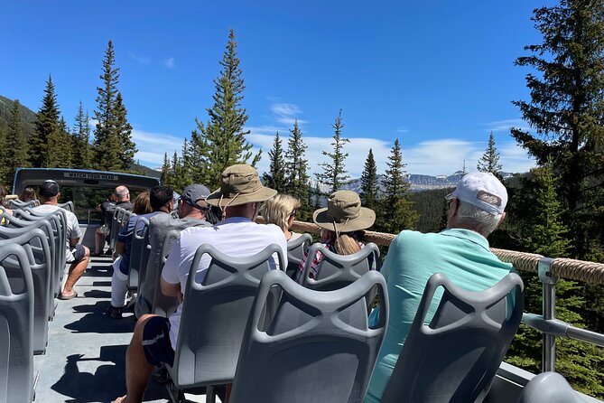 Moraine & Lake Louise Hop On / Off Open-Top Double Decker Shuttle Explorer - Meeting Point and End Point