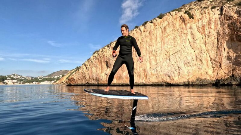 Moraira: Fly Over Water, Book Your Efoil Experience - Booking Information
