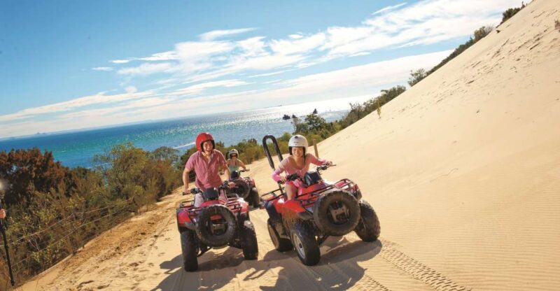 Moreton Island: Tangalooma Day Trip With ATV Quad Bike Tour - ATV Quad Bike Tour