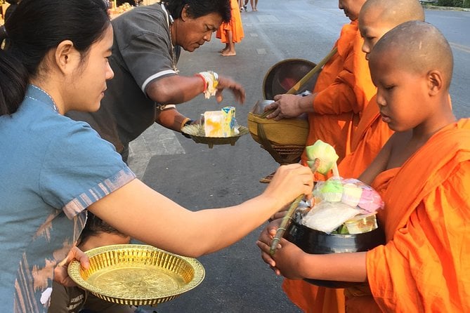 Morning Alms to Monks, Doi Suthep Temple, Hidden Temple & Chiang Mai City Views. - Inclusions and Accessibility