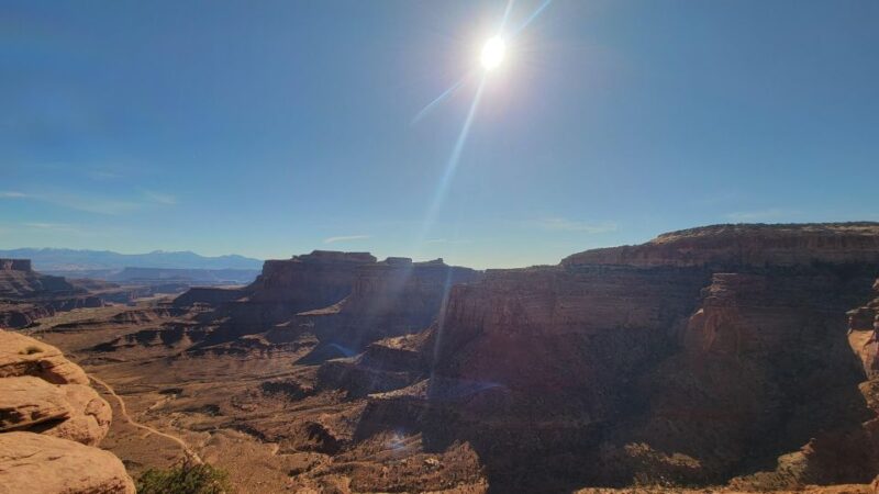 Morning Canyonlands Island in the Sky 4x4 Tour - Historical Significance of Shafer Trail