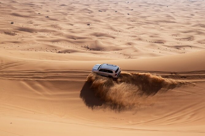 Morning Desert Safari With 4x4 Dune Bashing, Camel Ride and Sandboarding - Vehicle Safety Features