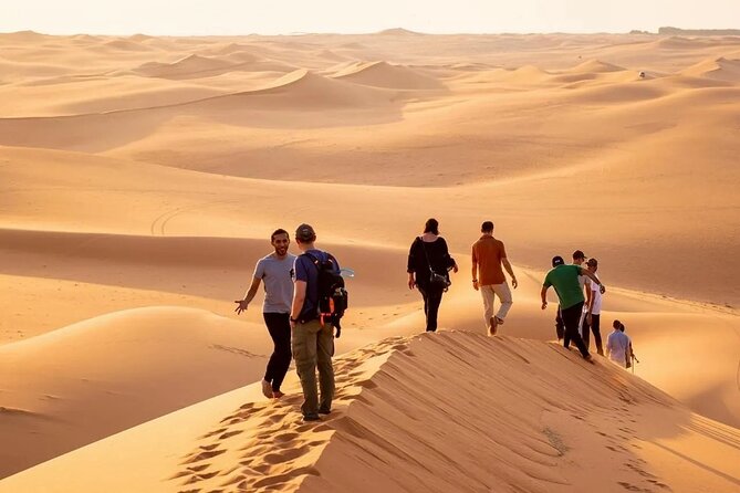 Morning Desert Safari With Camel Riding in Dubai - Sandboarding Experience