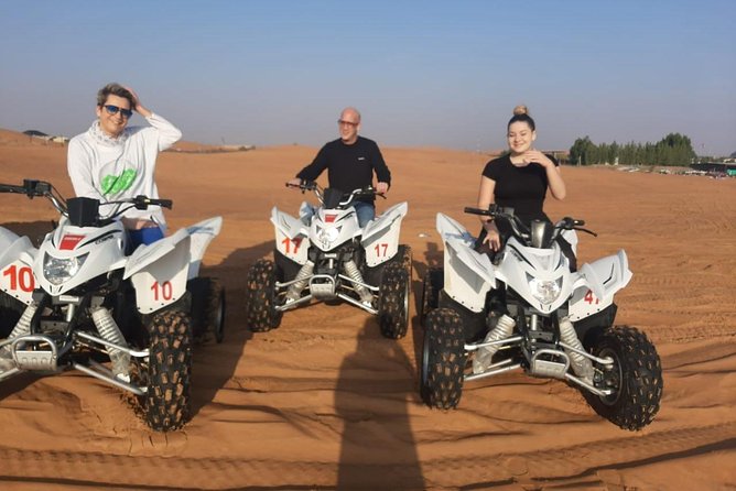 Morning Desert Safari With Quad Bike - Sandboarding Opportunities