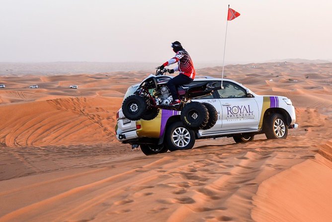 Morning Desert Safari With Quad Bike & Camel Ride Experience - Booking and Transportation Details
