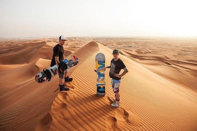 Morning Desert Safari With Quad Bike, Camel Ride & Sandboarding - Camelback Safari Exploration