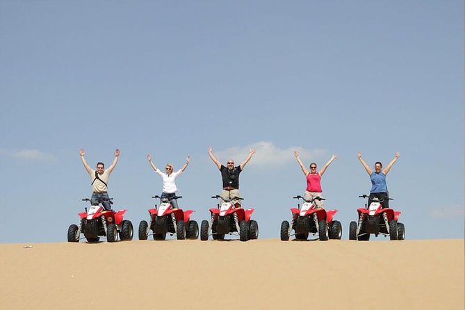 Morning Desert Safari With Quad Bike Tour Abu Dhabi - Refreshments and Meal Options