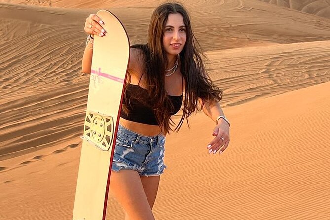 Morning Desert Safari With Quad Biking and Sandboarding - ATV Desert Adventure