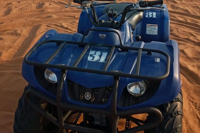 Morning Desert Safari With Quad Biking, Camel Riding and Dune Bashing - Quad Biking Experience