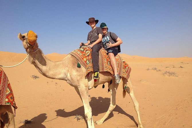 Morning Dubai Desert Safari With Dune Bashing, Camel Riding Dubai - Pickup and Drop-off