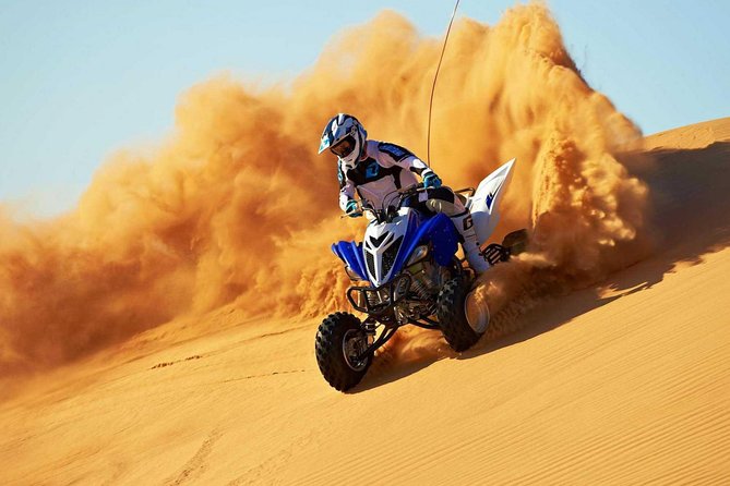 Morning Dubai Red Dune Safari, Quad Bike (ATV), Sand Boarding and Camel Ride - Adventure Activities