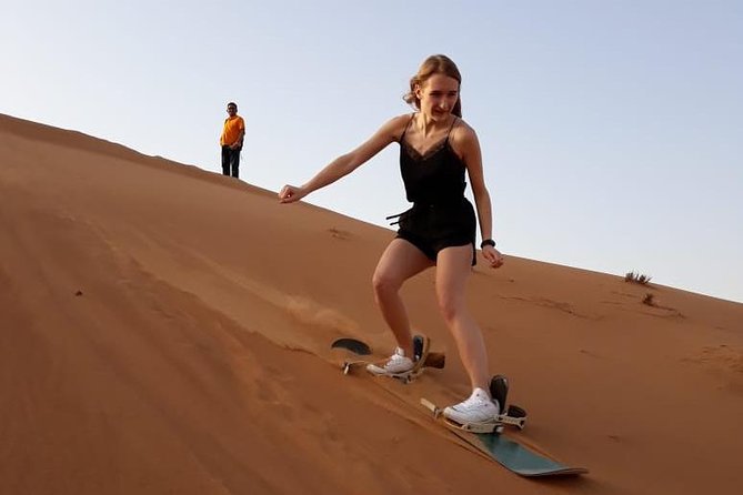 Morning Dubai Red Dunes Safari With Camel Riding & Sand Boarding - Quad Bike/ATV Rental