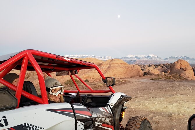 Morning Hell's Revenge You-Drive UTV Tour - Navigating Moabs Slickrock Sandstone