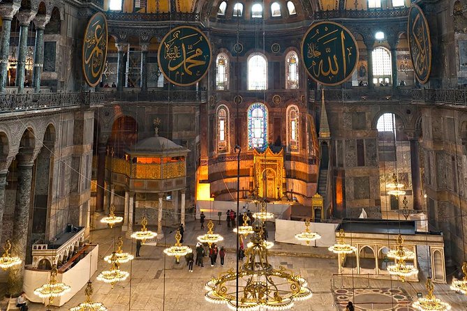 Morning Istanbul: Half-Day Tour With Blue Mosque, Hagia Sophia, Hippodrome and Grand Bazaar - Mesmerizing Blue Mosque Tiles