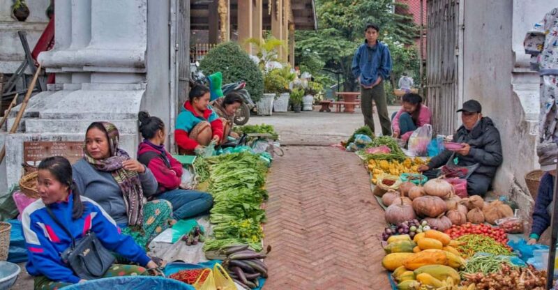 Morning Local Food Market Experience Option Waterfall Tour - Local Food Experience