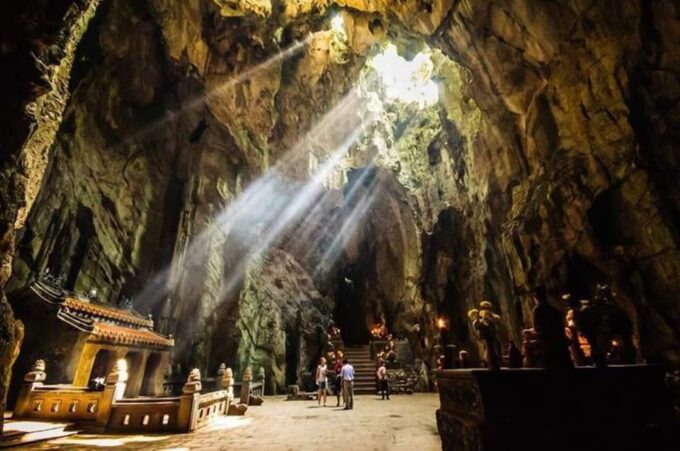 Morning: Marble Mountains - Monkey Mountain - Lady Buddha - Inclusions and Pricing