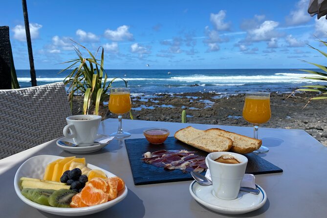 Morning Tai Chi Stretching on the Lava Beach and Organic Breakfast in Lanzarote - Worth The Stay