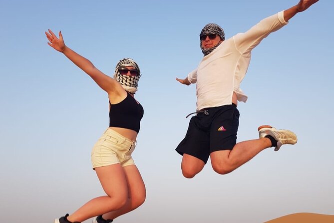 Morning Thrilling Dune Bashing , Send Boarding & Camel Ride - Sand Boarding Thrill