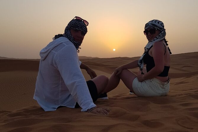 Morning Thrilling Dune Bashing , Send Boarding & Camel Ride - Camel Ride Adventure