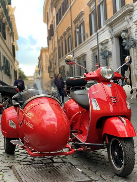 Morning Vespa Sidecar Tour With Cappuccino - Safety and Comfort