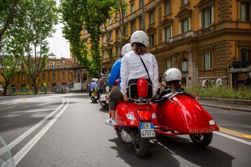 Morning Vespa Sidecar Tour With Cappuccino - Customer Reviews