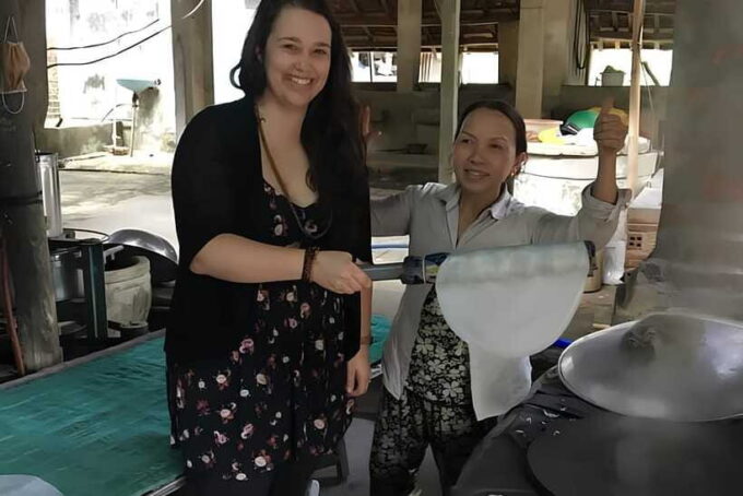 Morning Visit to My Son Holyland and Rice Paper Crafting - Discovering the Art of Rice Paper Making