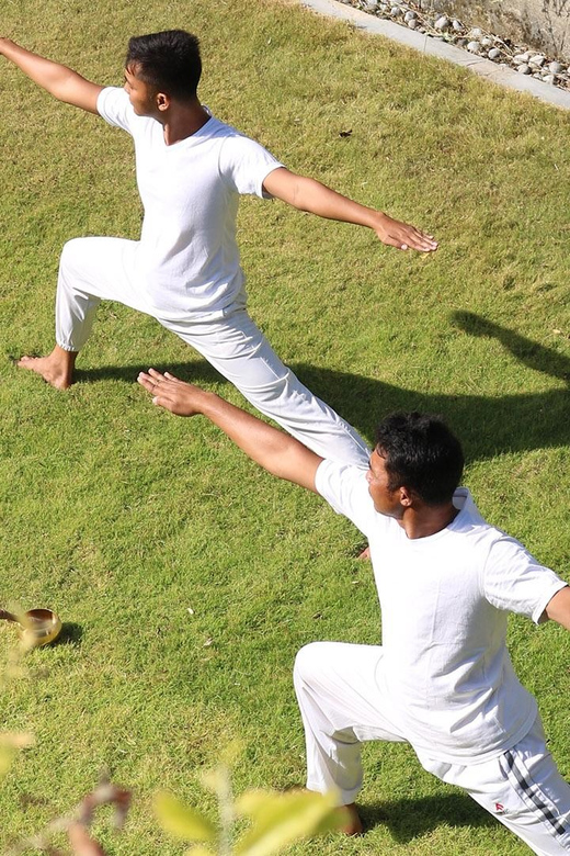 Morning Yoga Class, Indonesian Cheese & Wine Tasting Delight - Guided Yoga Focus on Asanas and Breathing