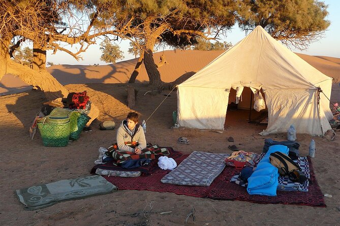 Morocco Desert Trek Dromedary Mhamid Dunes - Getting There
