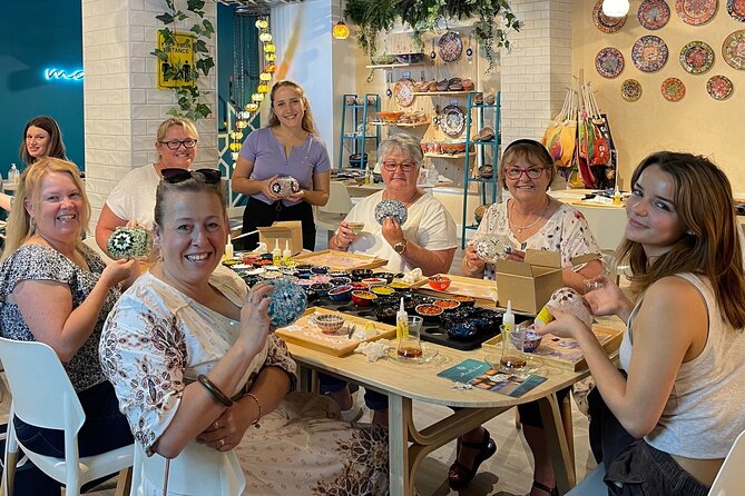 Mosaic Art Classes Orange County: Turkish Lamp Workshop - Mosaic Lamp Making Process