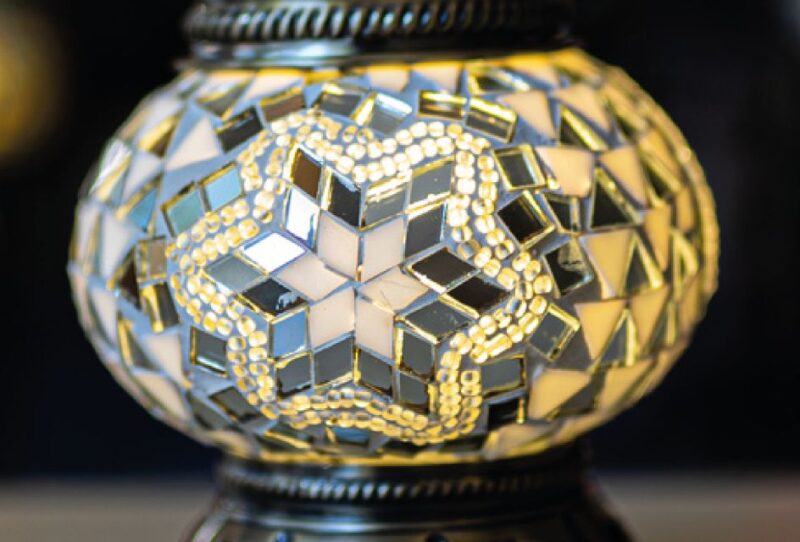 Mosaic Lamp Making Workshop in Tustin - Craftsmanship