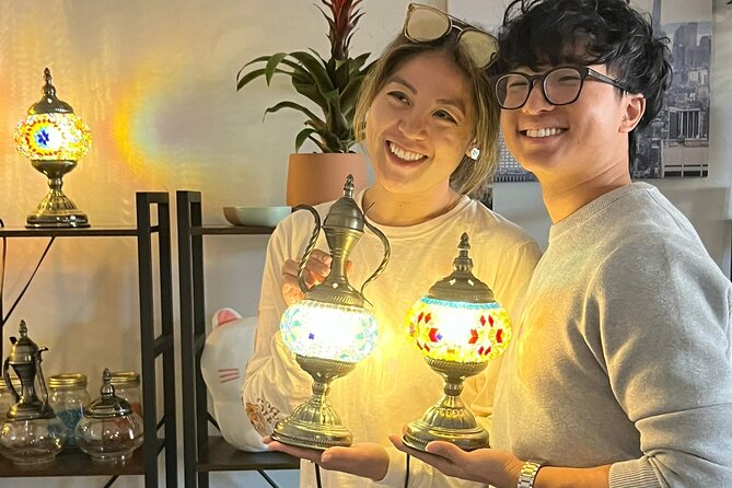 Mosaic Lamp Workshop - Meeting and End Points