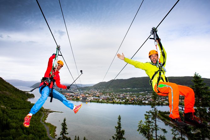 Mosjøen via Ferrata and Zipline - Navigating the Via Ferrata Challenge
