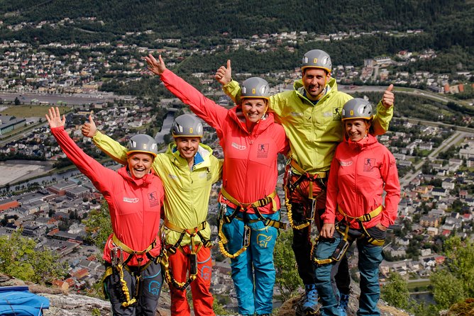 Mosjøen via Ferrata and Zipline - Conquering the 600-Meter Hike