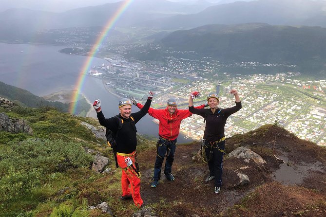Mosjøen via Ferrata and Zipline - Adrenaline-Fueled Zipline Ride