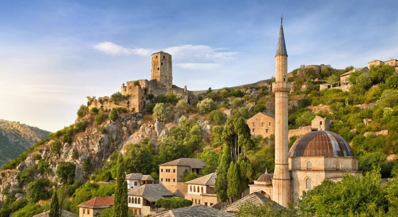 Mostar: 1-Way Herzegovina Highlights Tour to Dubrovnik - Počitelj: Medieval Stone Town