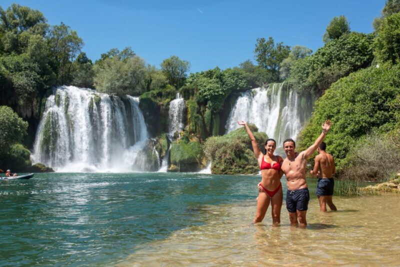 Mostar and Kravice Waterfalls: Private Tour From Dubrovnik - Visiting Kravice Waterfalls