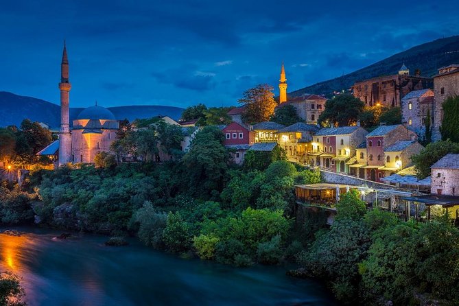 Mostar, Pocitelj, Blagaj and Kravice Waterfalls Private Tour From Dubrovnik - Blagaj and Its Landscapes